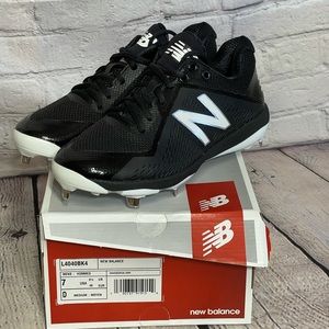 New Balance Baseball Metal Cleats 4040BK4 NEW SZ 7